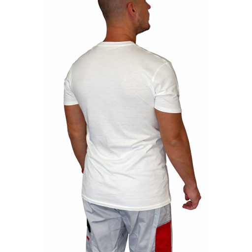 Fehér környakas póló, S-2XL-es méret