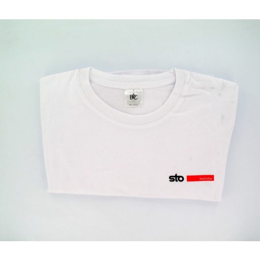 Fehér környakas póló, S-2XL-es méret