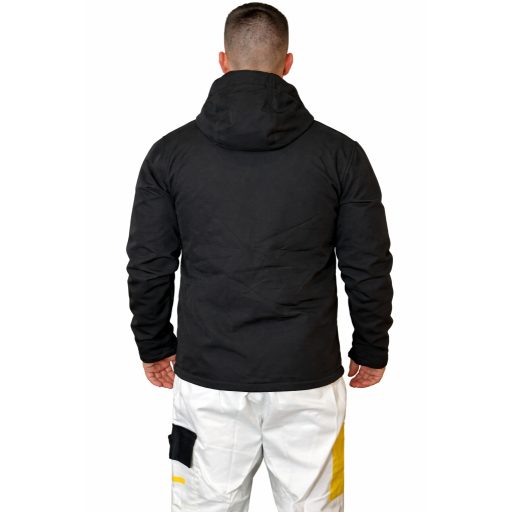 Fekete softshell kabát, S-3XL-es méret