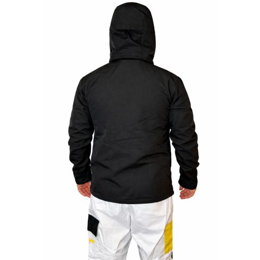 Fekete softshell kabát, S-3XL-es méret